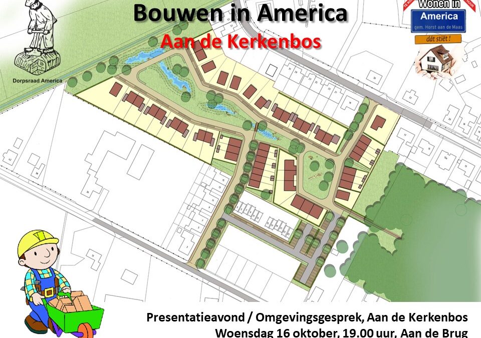 Presentatieavond / Omgevingsgesprek, Aan de Kerkenbos